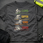 Climb Suffer Send Crash T-Shirt