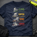Climb Suffer Send Crash T-Shirt
