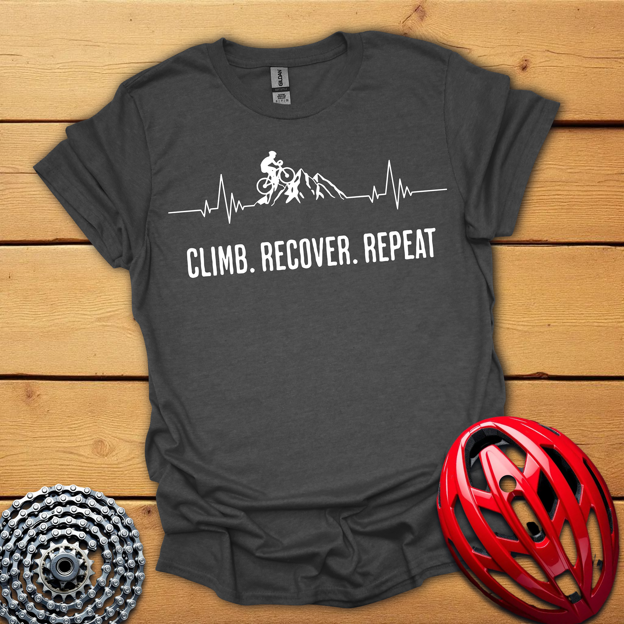 Climb. Recover. Repeat. T-Shirt