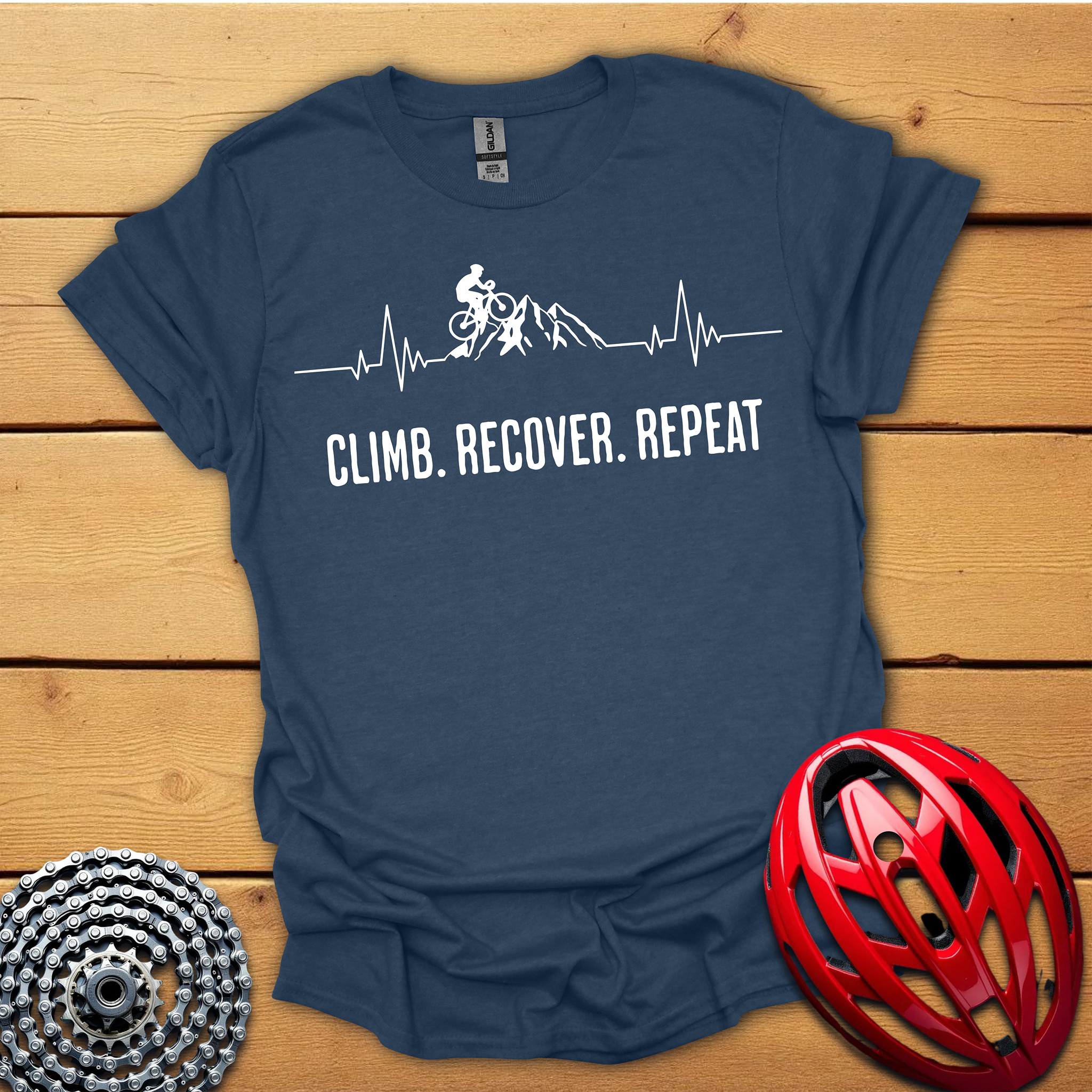 Climb. Recover. Repeat. T-Shirt