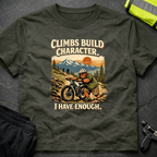 Climbs build character T-Shirt