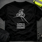 Clipped in Committed Concerned T-Shirt