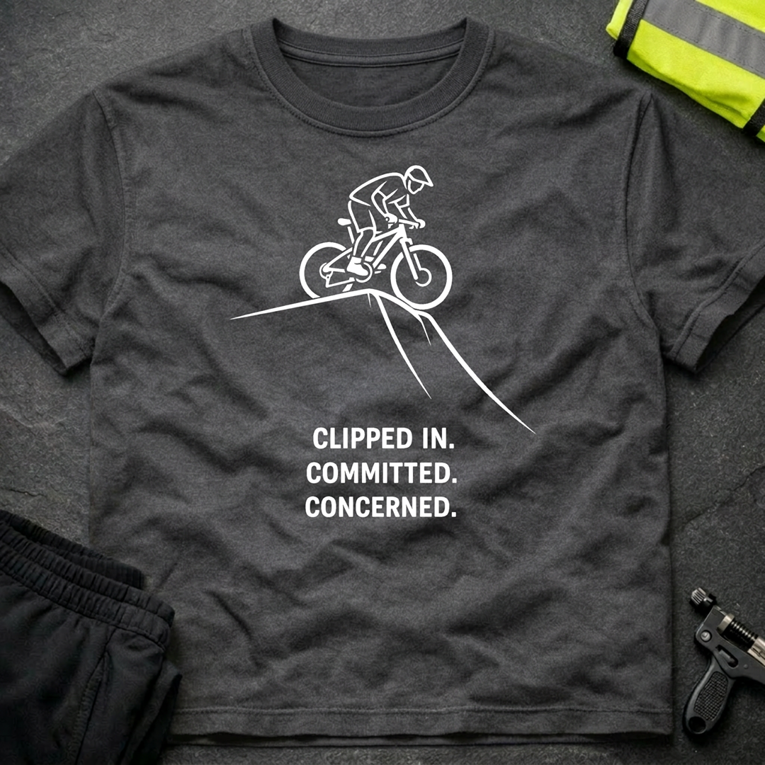 Clipped in Committed Concerned T-Shirt