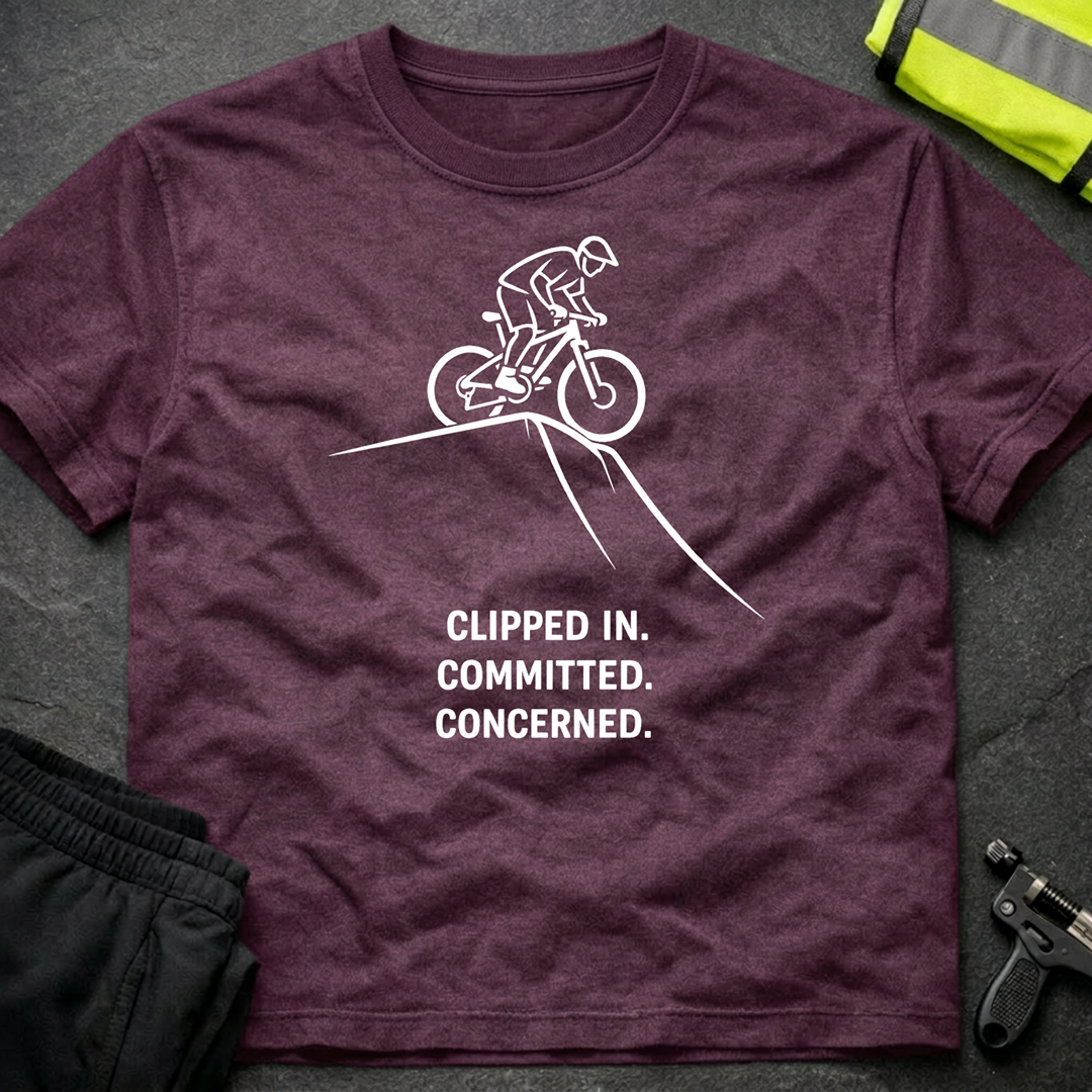 Clipped in Committed Concerned T-Shirt