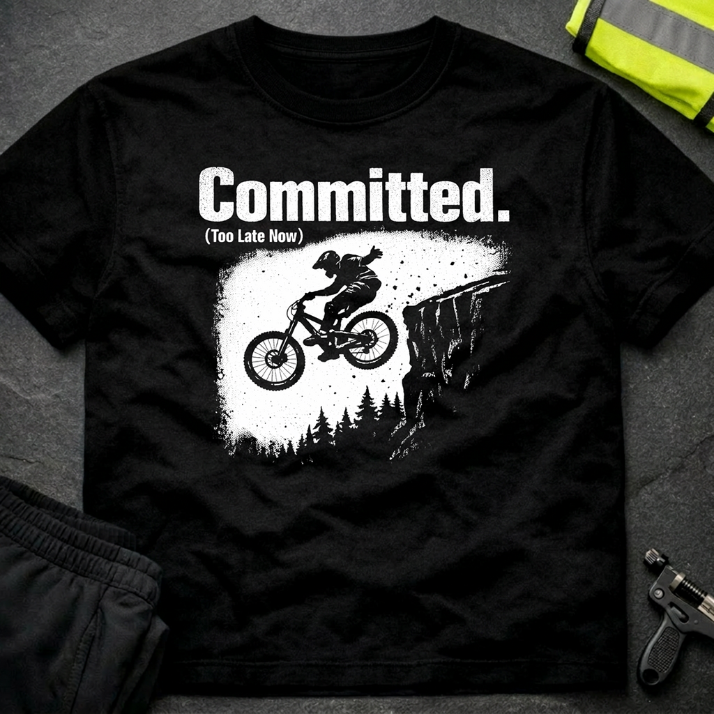 Committed Too late now T-Shirt