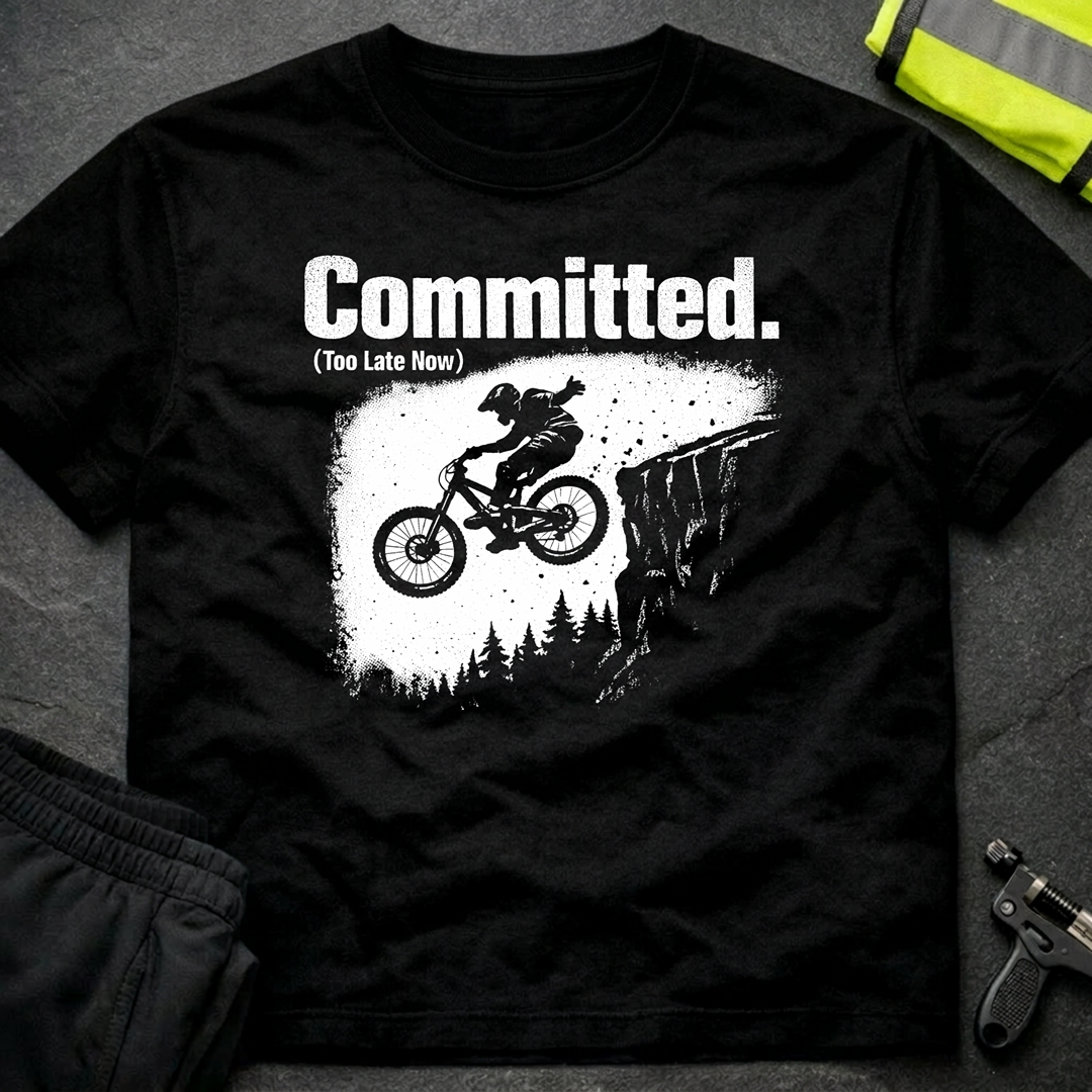 Committed Too late now T-Shirt