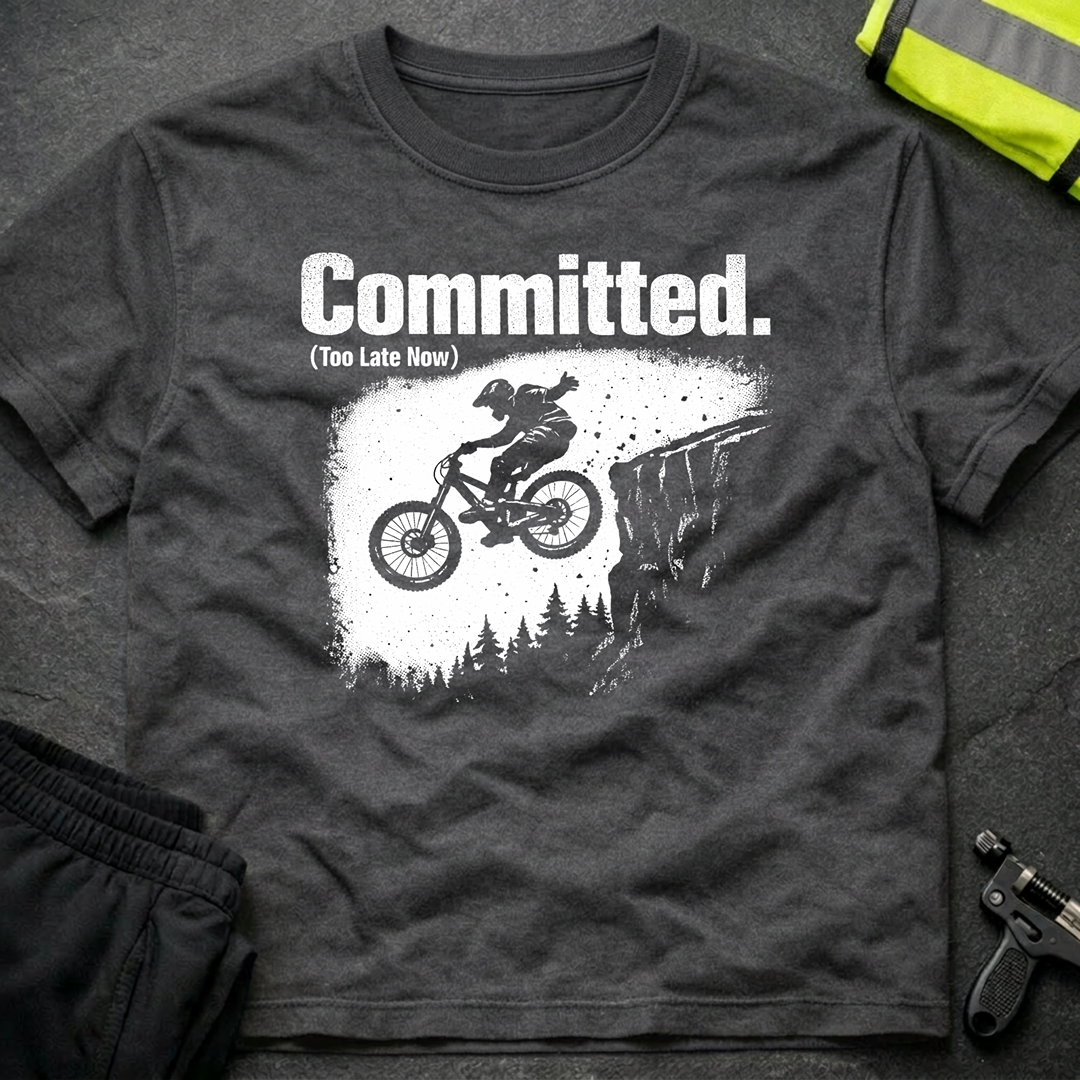 Committed Too late now T-Shirt