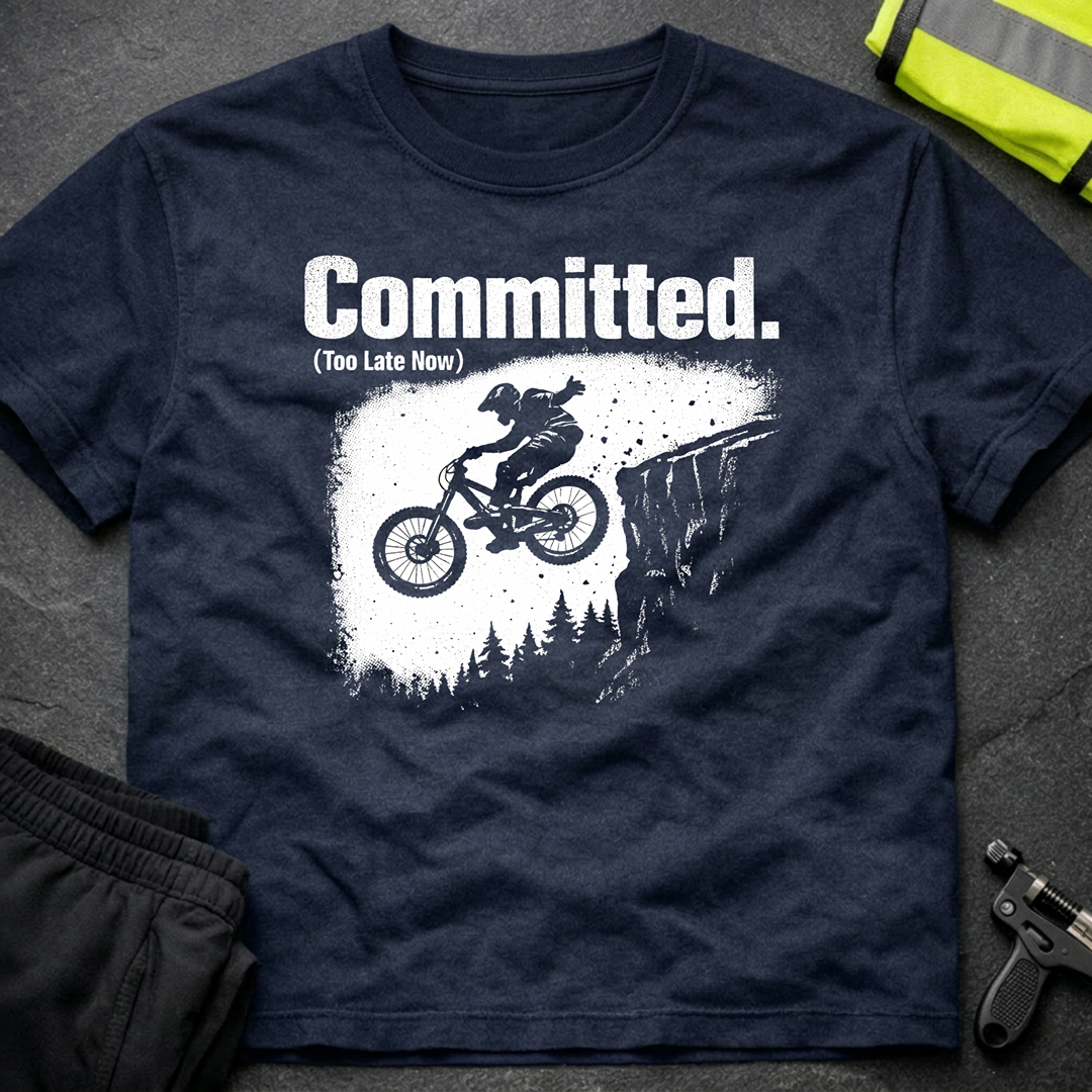 Committed Too late now T-Shirt