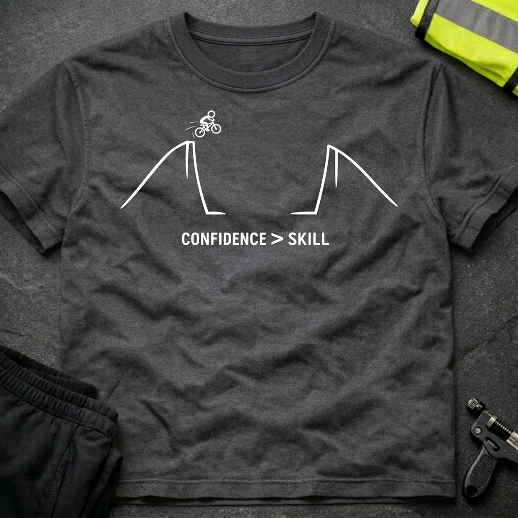 Confidence greater than skill T-Shirt