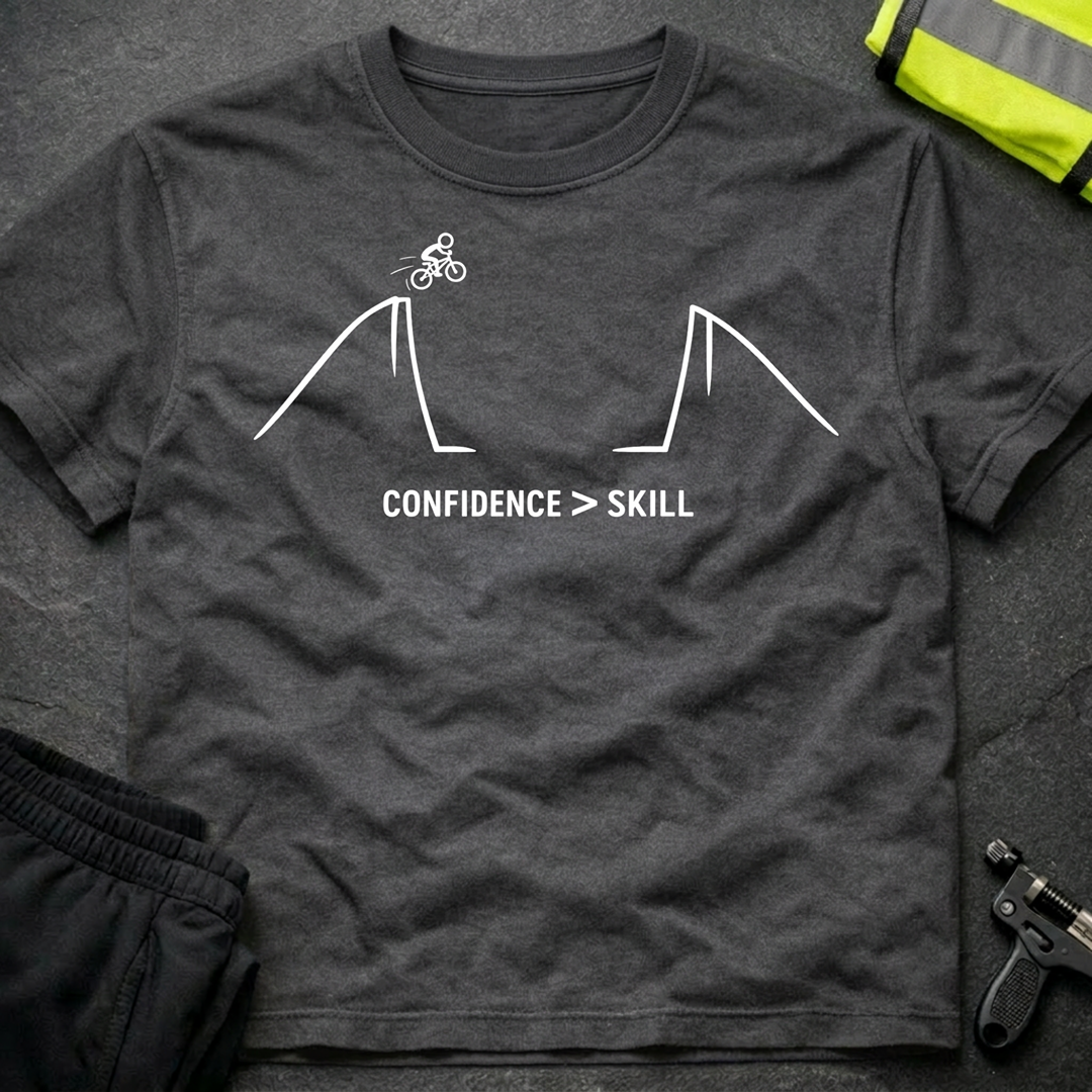 Confidence greater than skill T-Shirt
