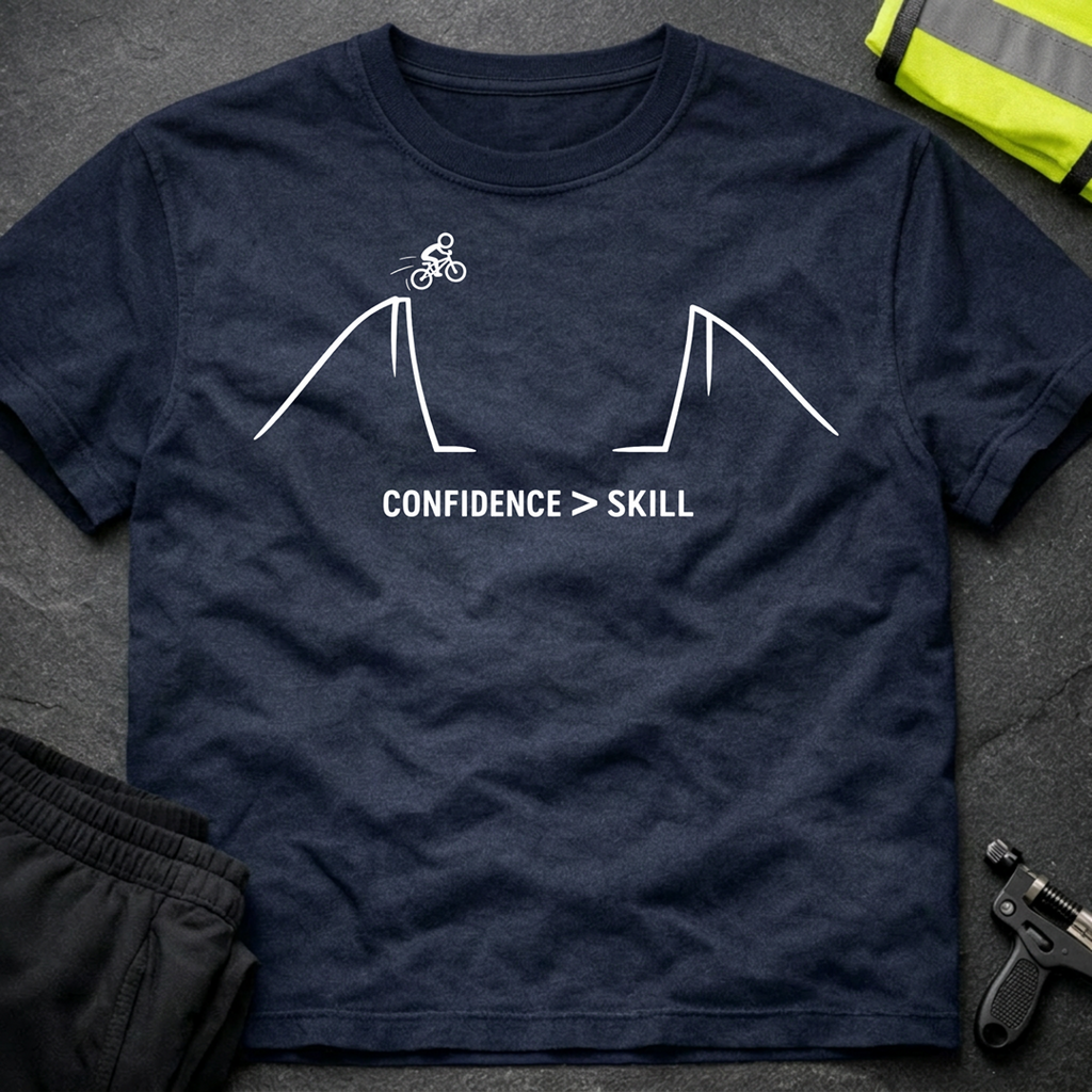 Confidence greater than skill T-Shirt