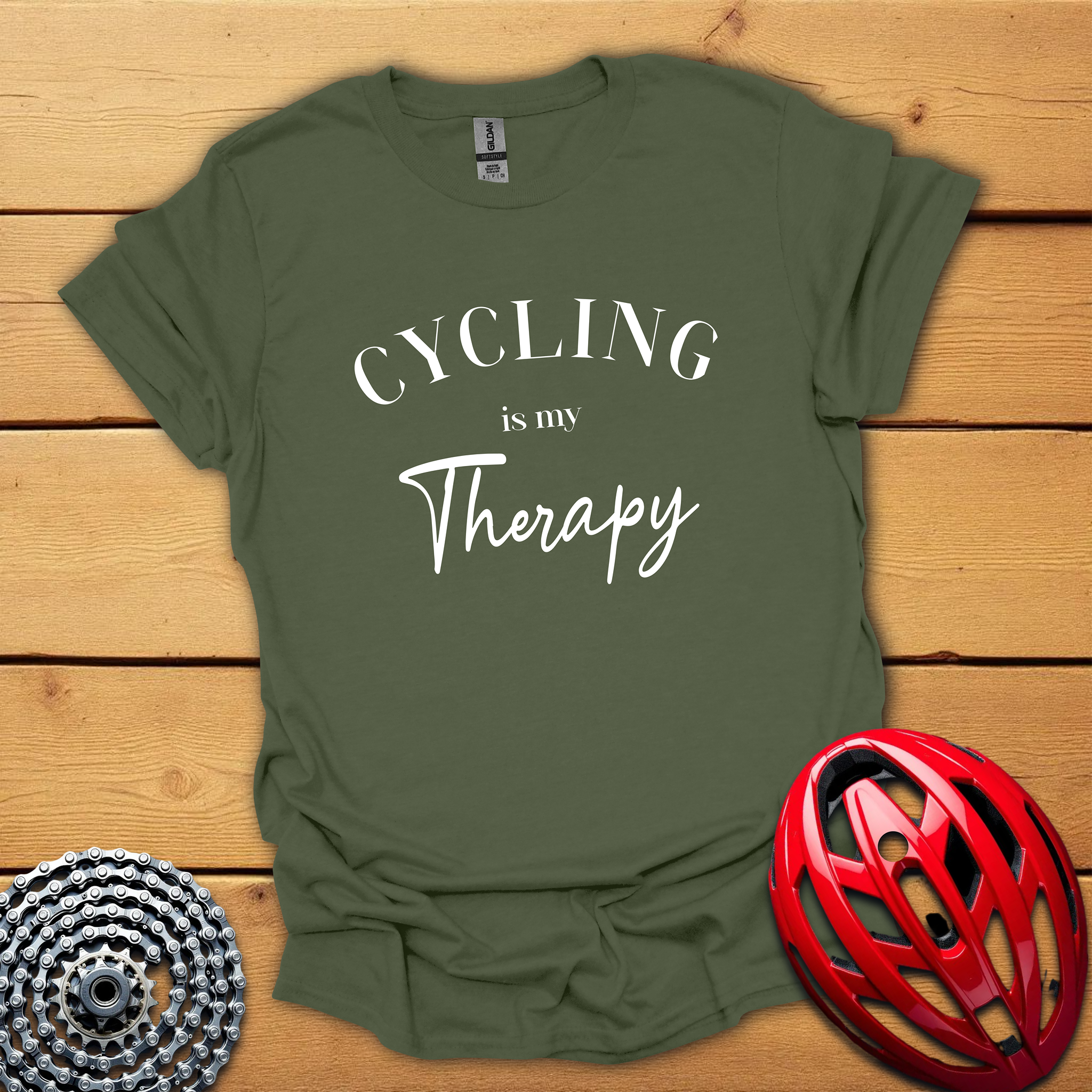 Cycling is my Therapy T-Shirt