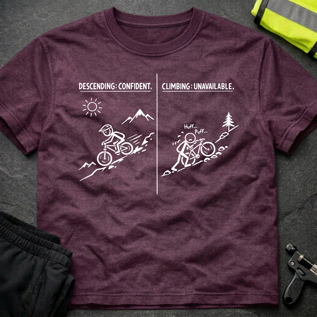 Descending vs climbing T-Shirt
