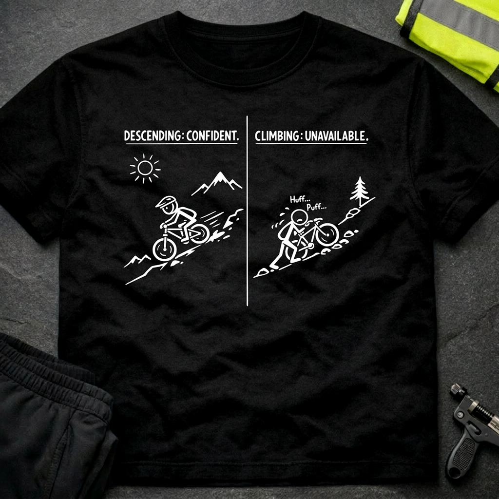Descending vs climbing T-Shirt