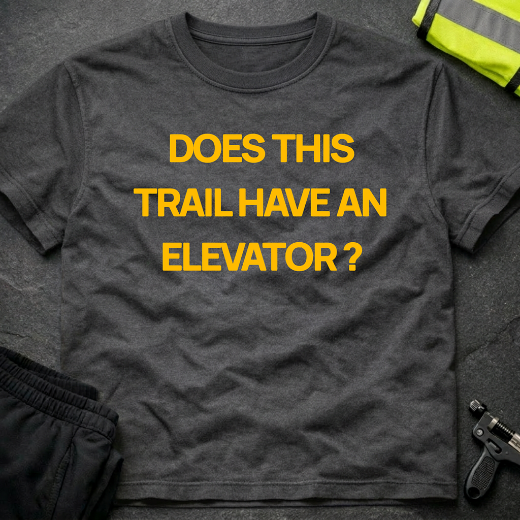 Does this trail have an elevator T-Shirt