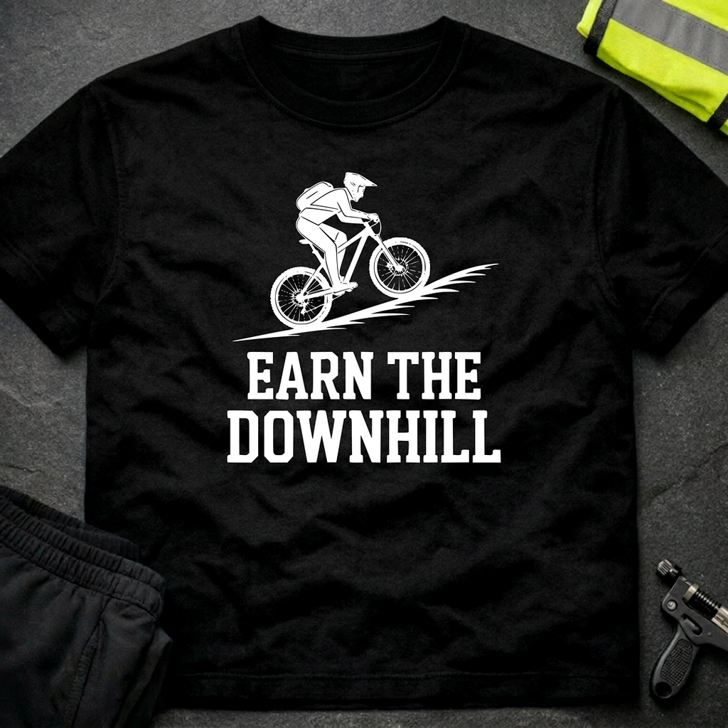 Earn the Downhill T-Shirt