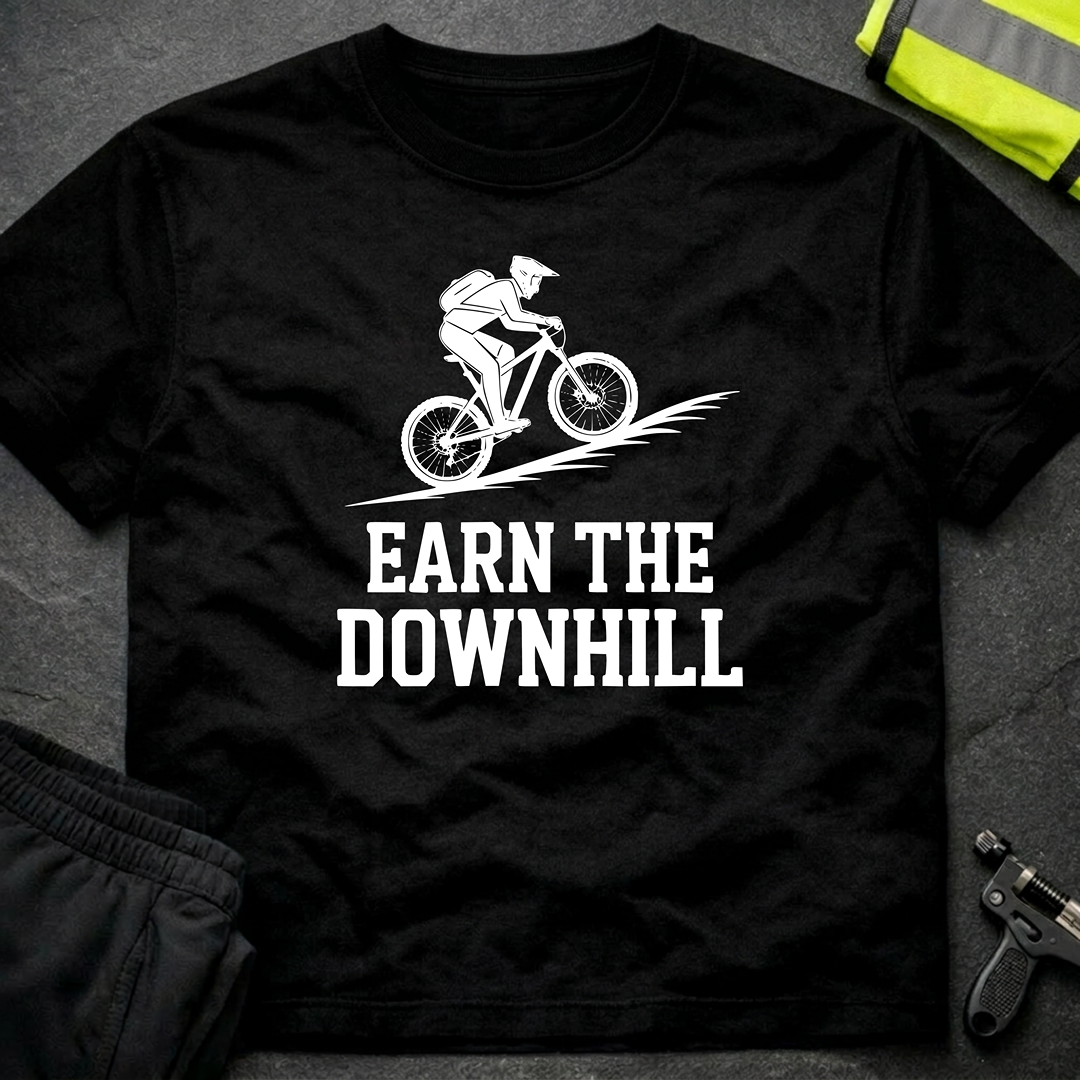 Earn the Downhill T-Shirt