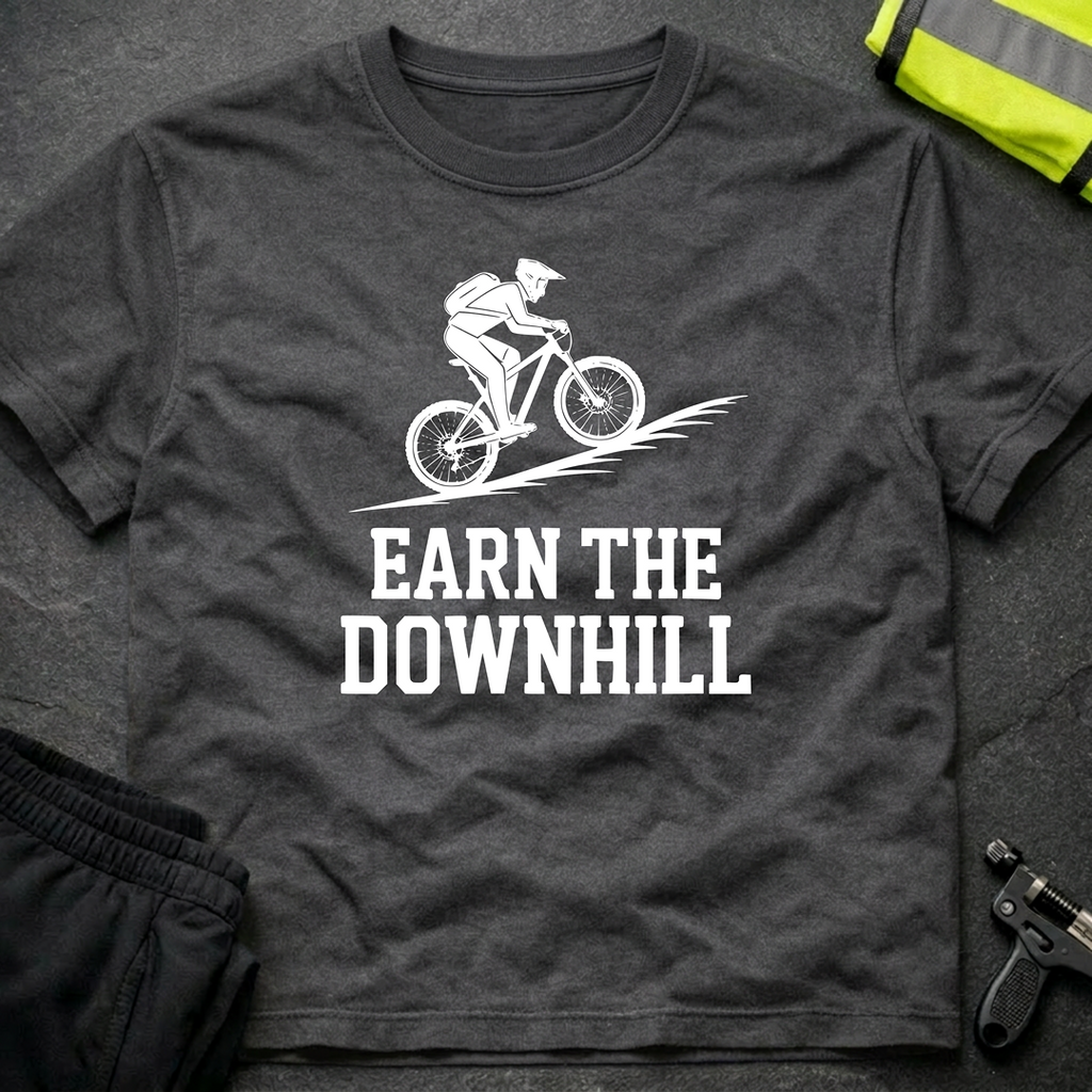Earn the Downhill T-Shirt