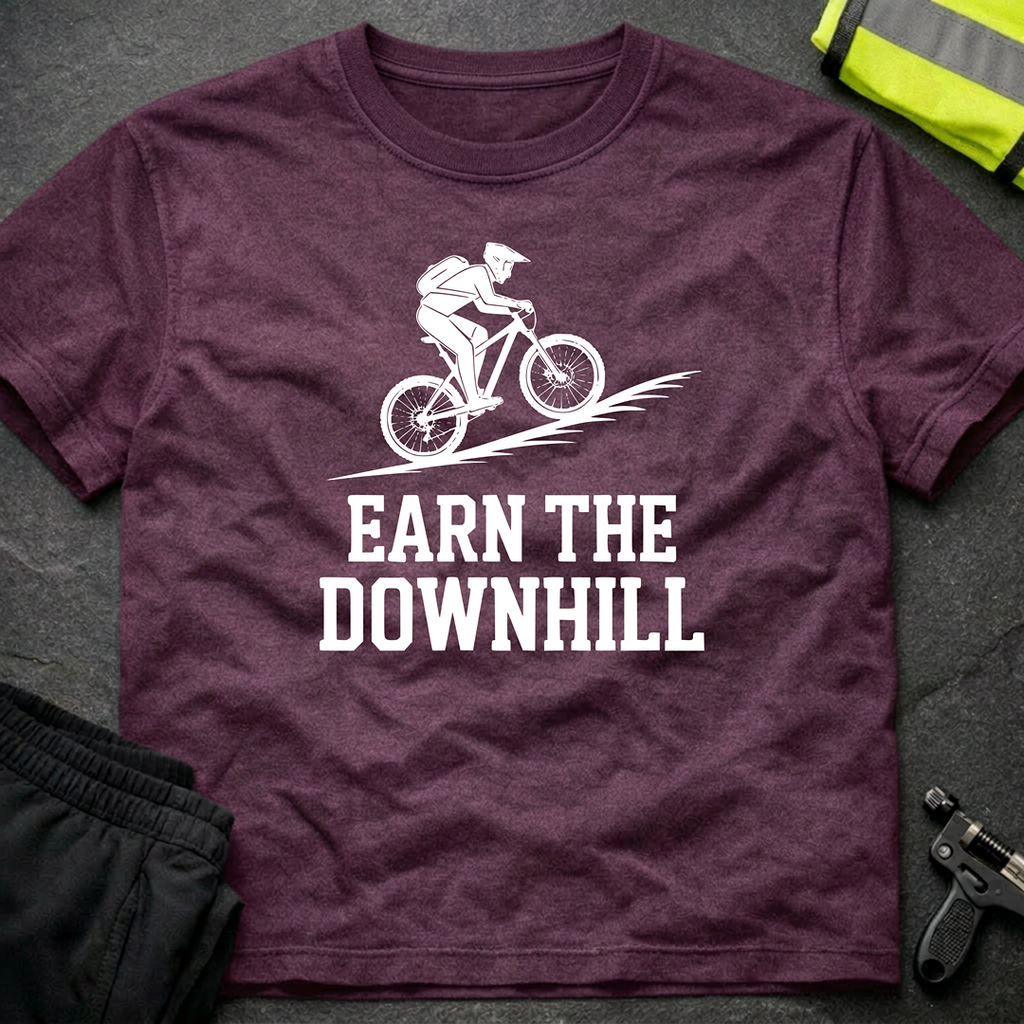 Earn the Downhill T-Shirt