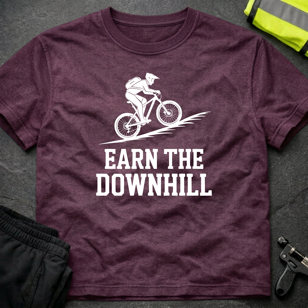 Earn the Downhill T-Shirt