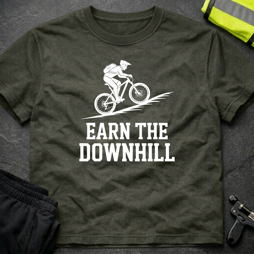 Earn the Downhill T-Shirt