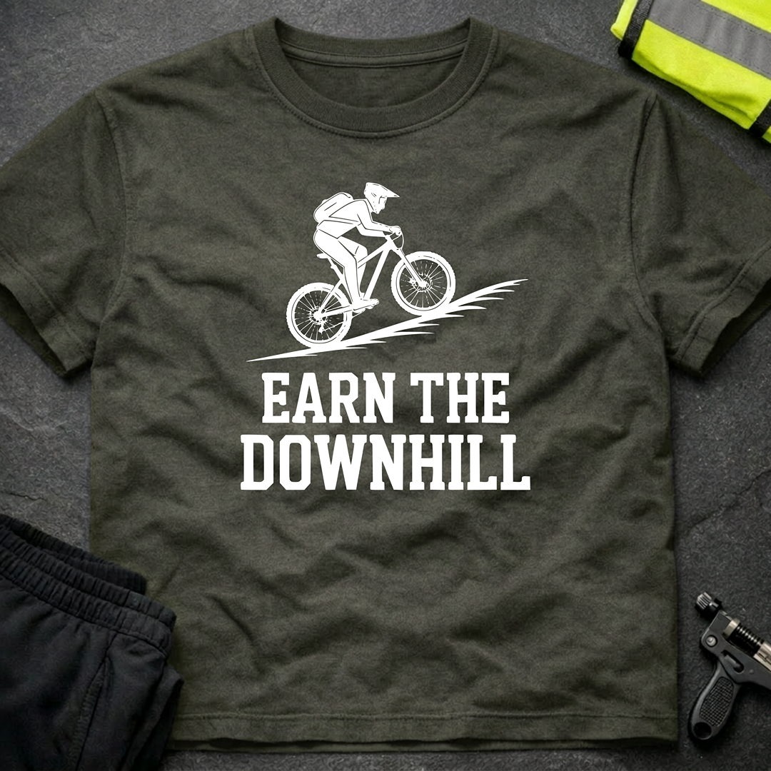 Earn the Downhill T-Shirt