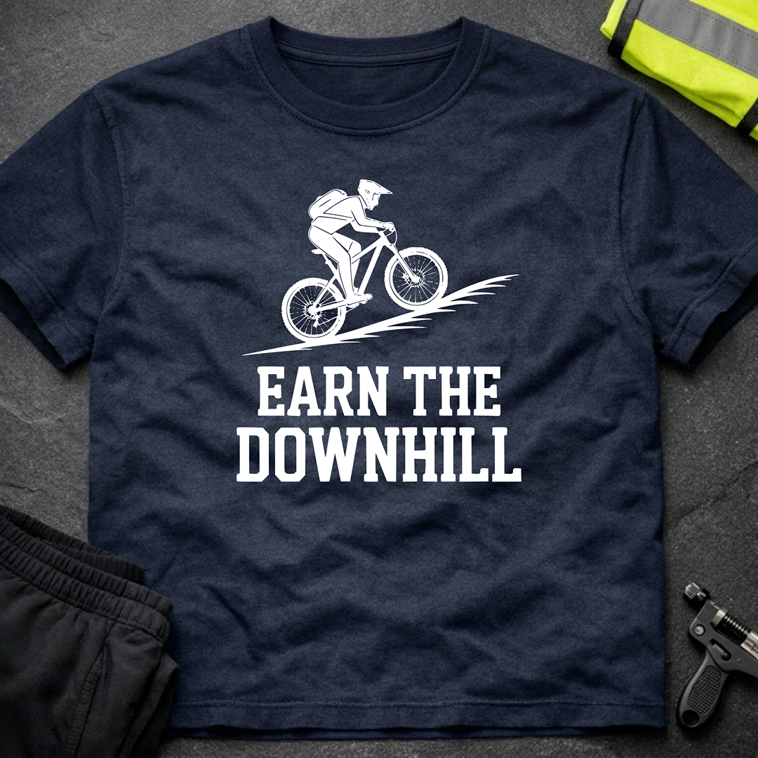 Earn the Downhill T-Shirt