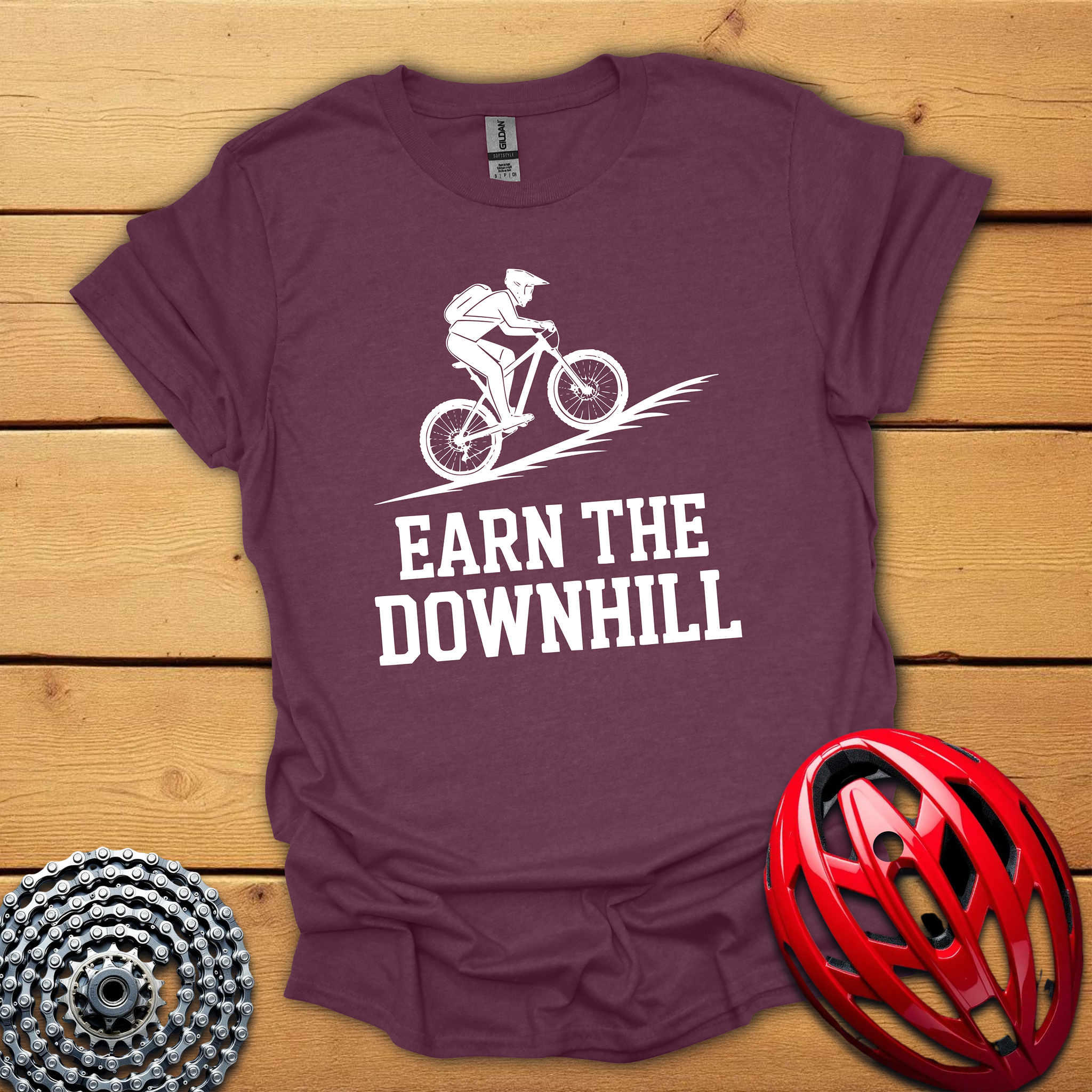 Earn the Downhill T-Shirt