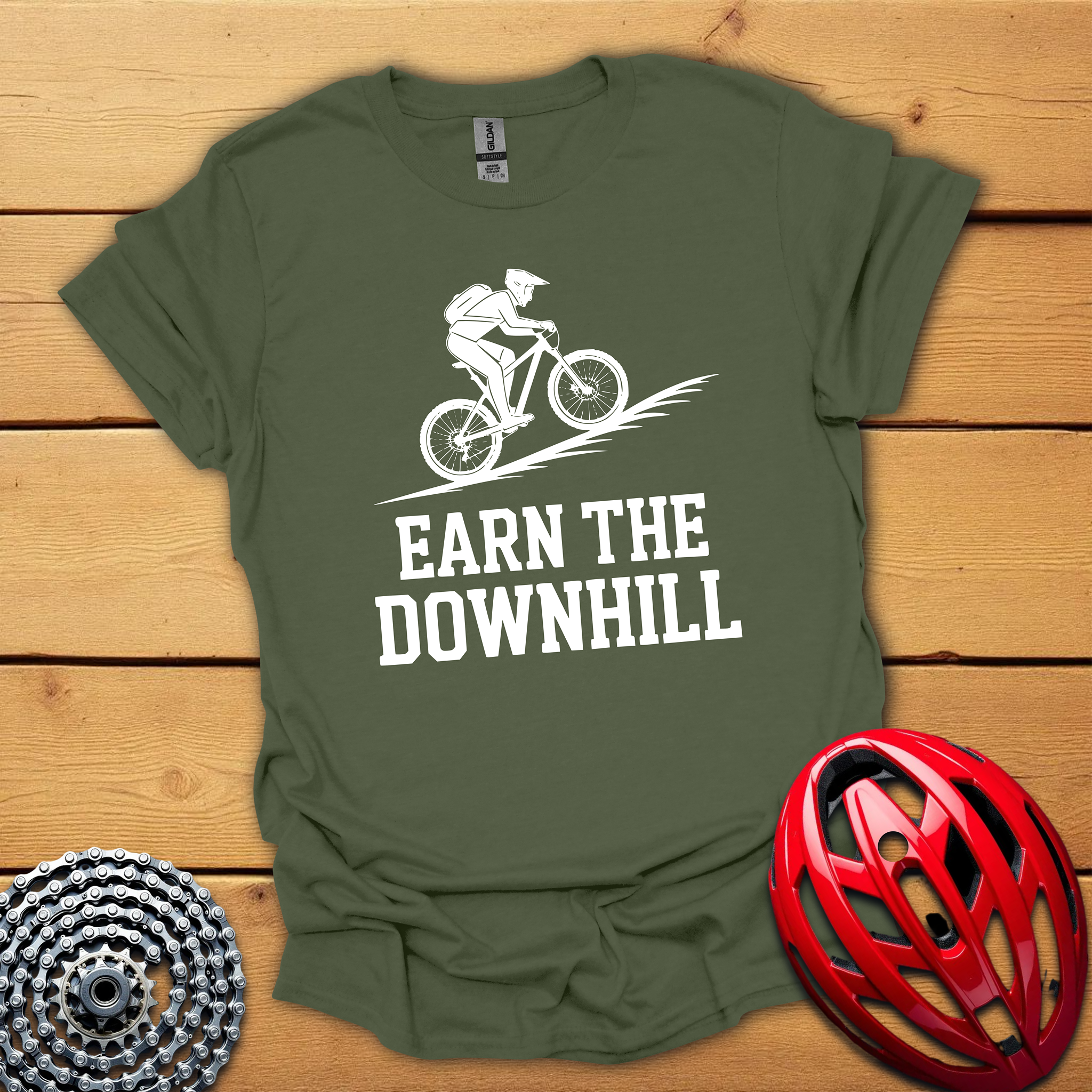Earn the Downhill T-Shirt