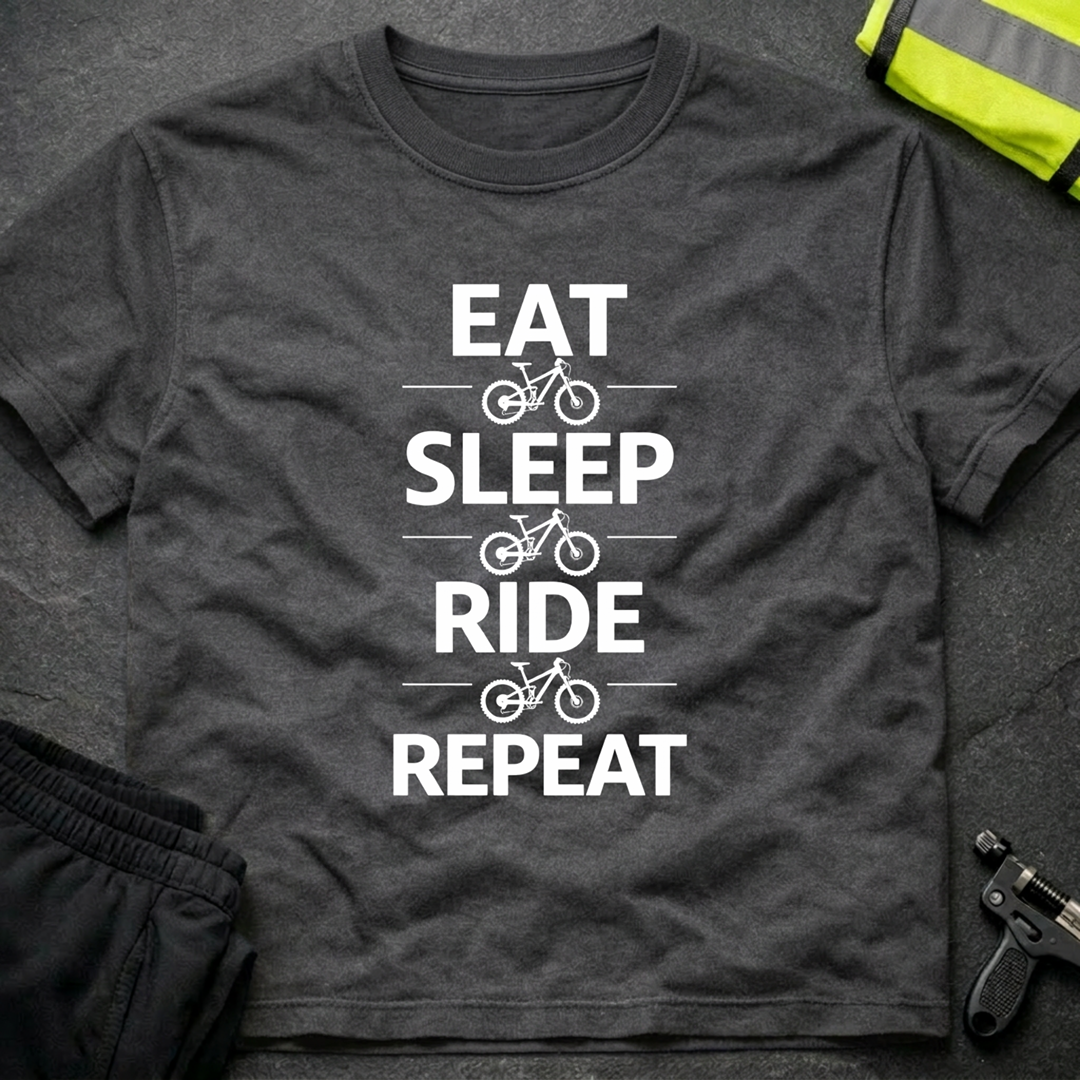 Eat Sleep Ride Repeat T-Shirt