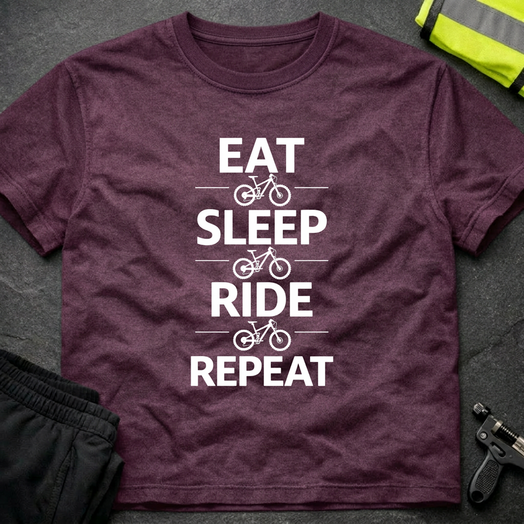 Eat Sleep Ride Repeat T-Shirt