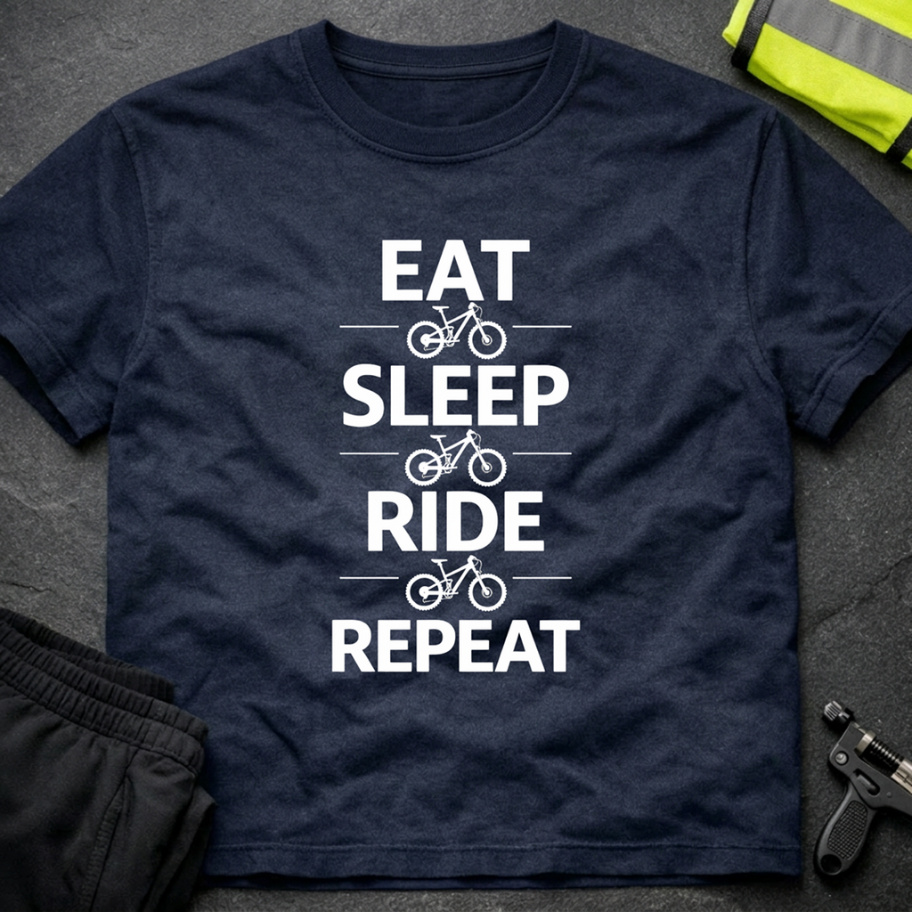 Eat Sleep Ride Repeat T-Shirt