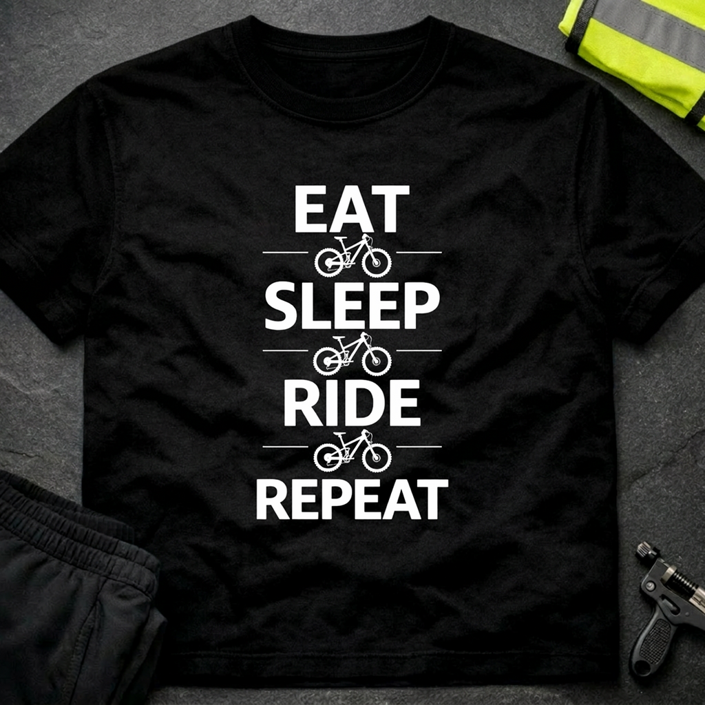 Eat Sleep Ride Repeat T-Shirt