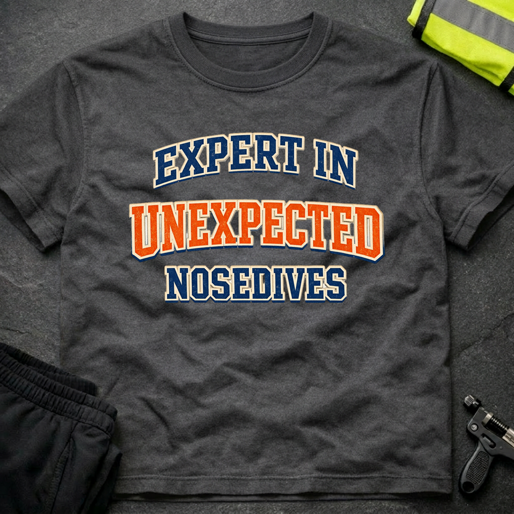 Expert in unexpeced nosedives T-Shirt