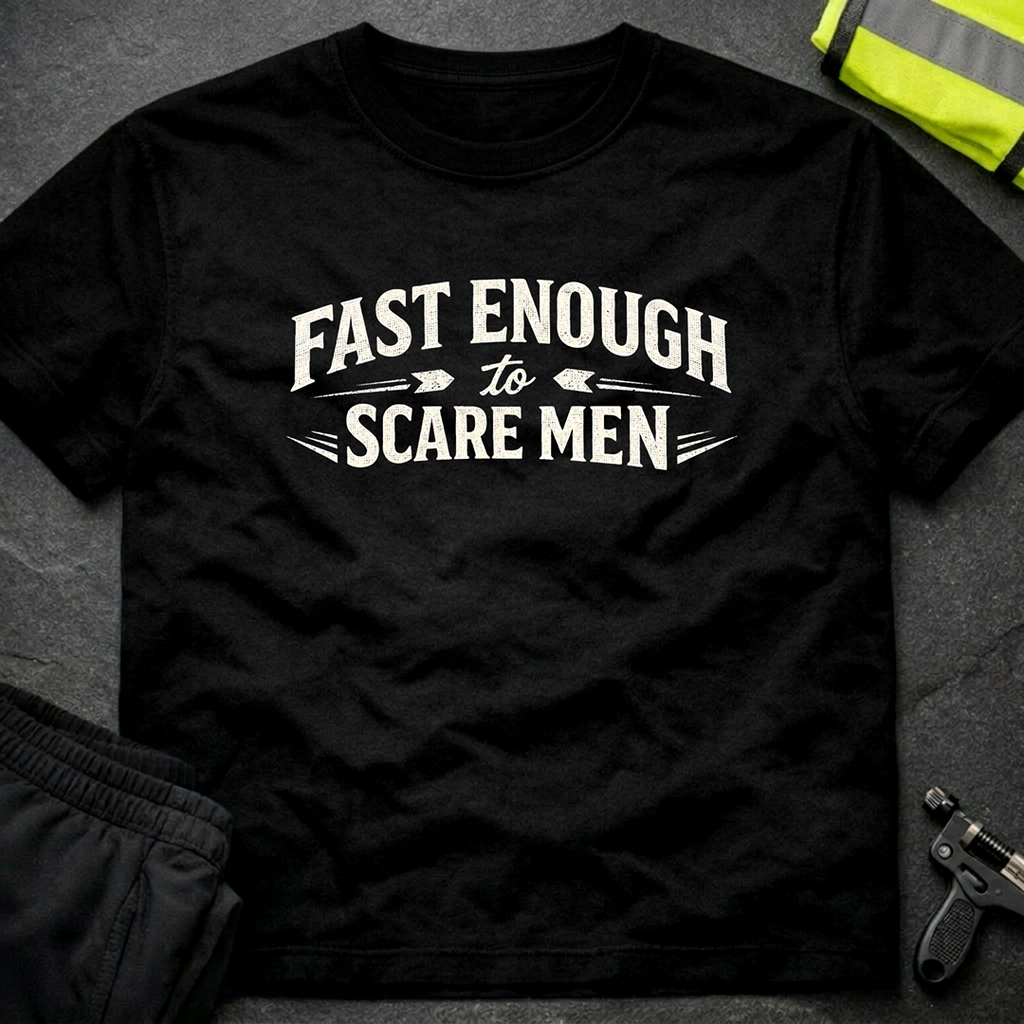 Fast enough to scare men T-Shirt
