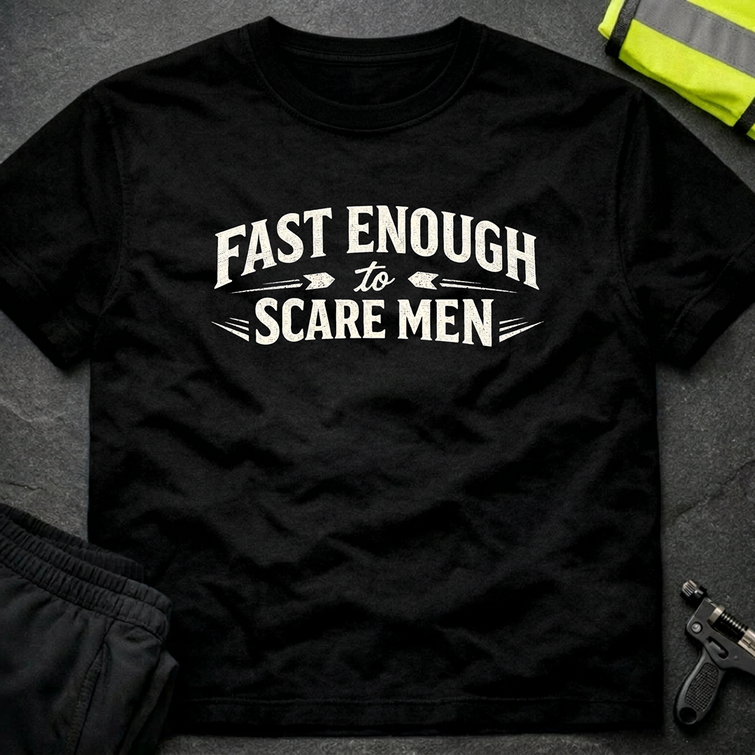 Fast enough to scare men T-Shirt