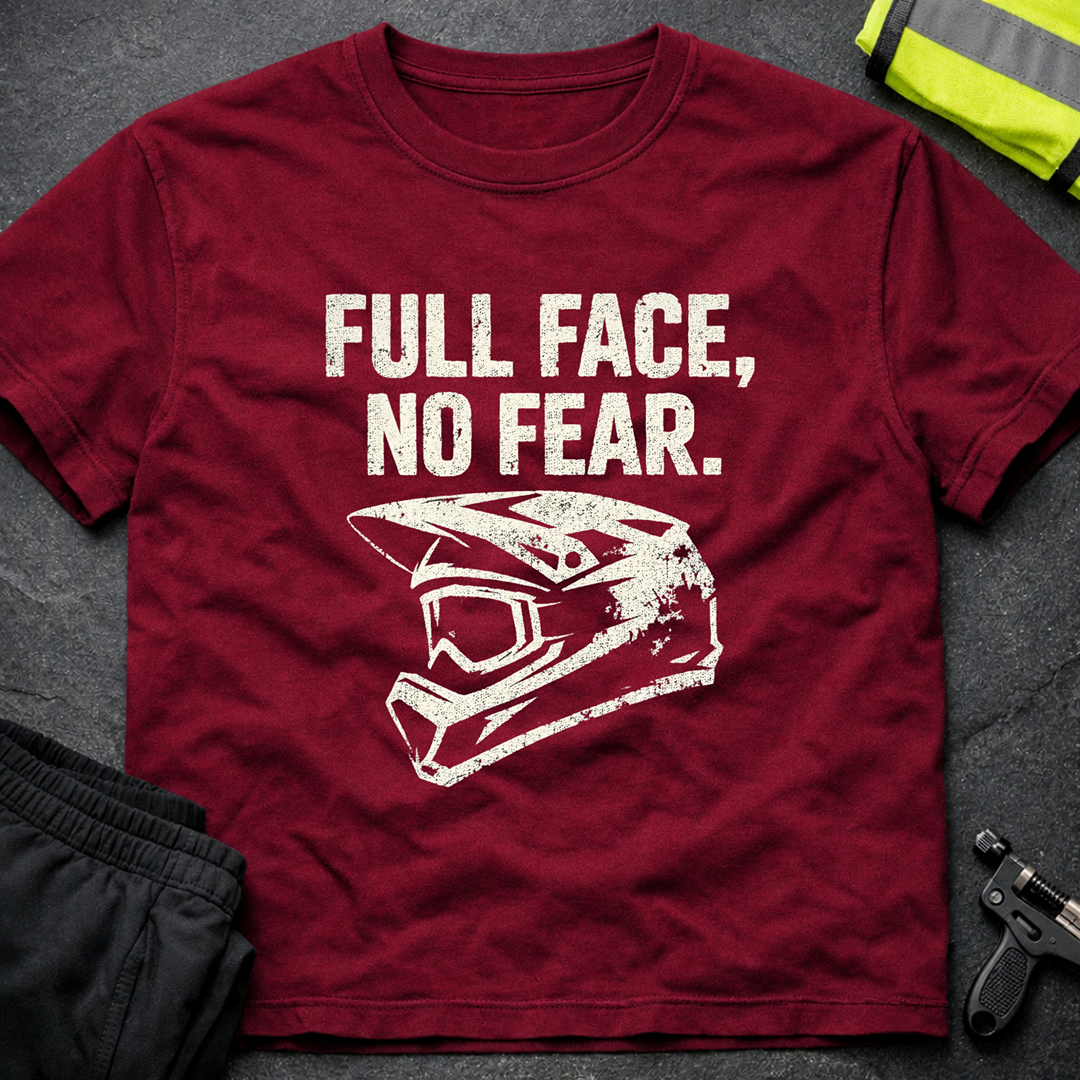 Full face No fear T-Shirt