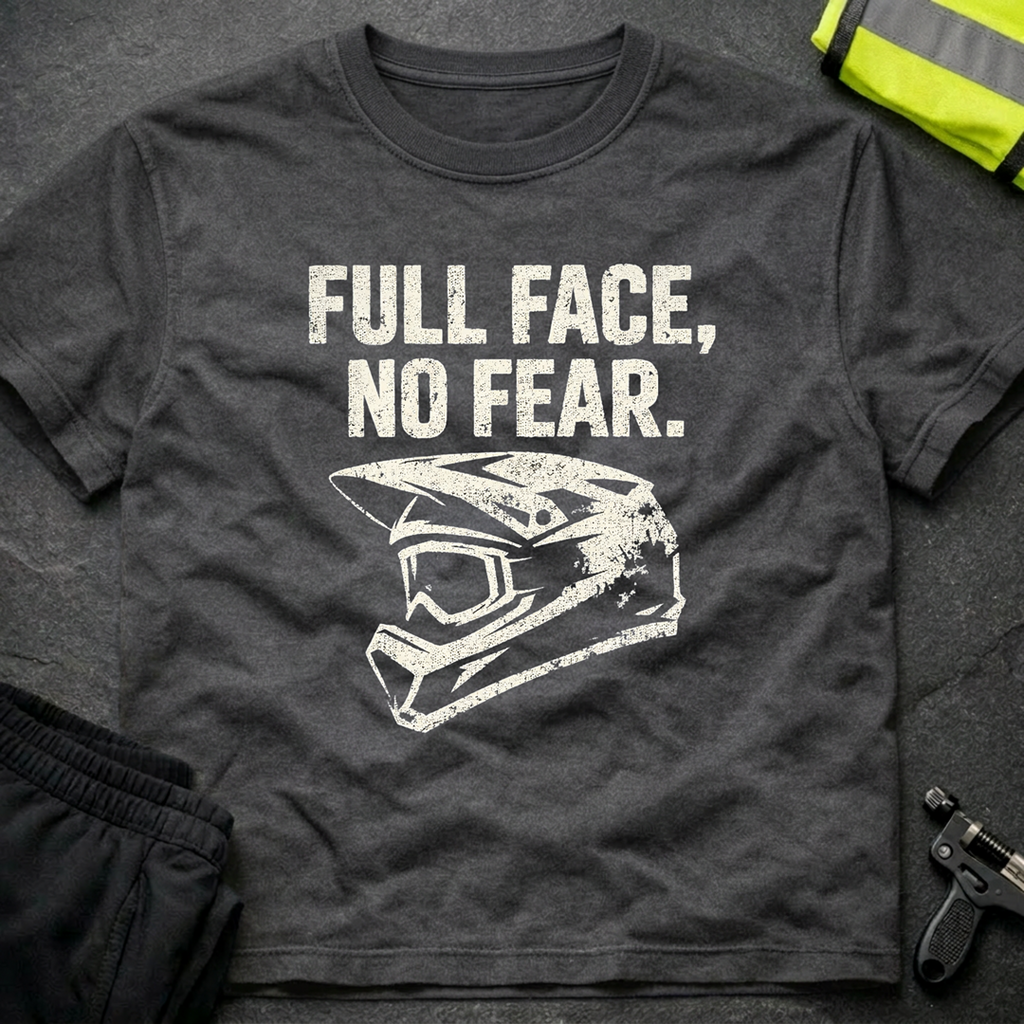 Full face No fear T-Shirt