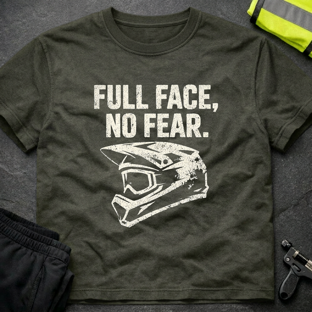 Full face No fear T-Shirt