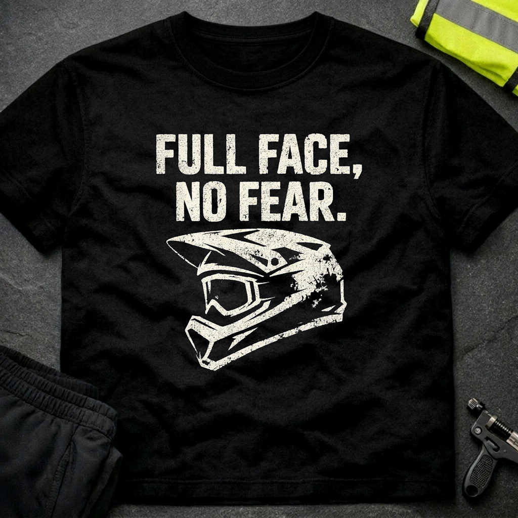 Full face No fear T-Shirt