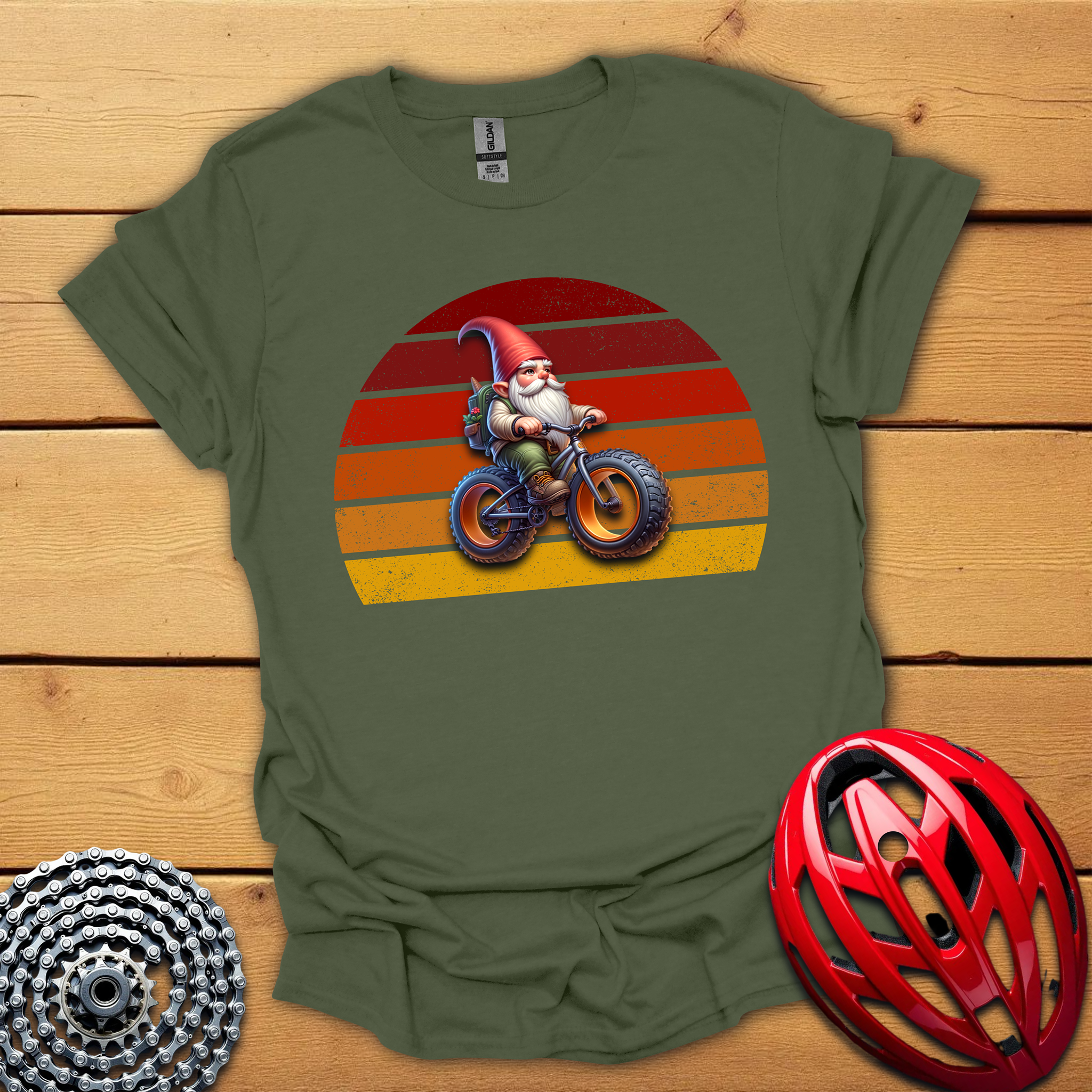 Gnome cycling T-Shirt