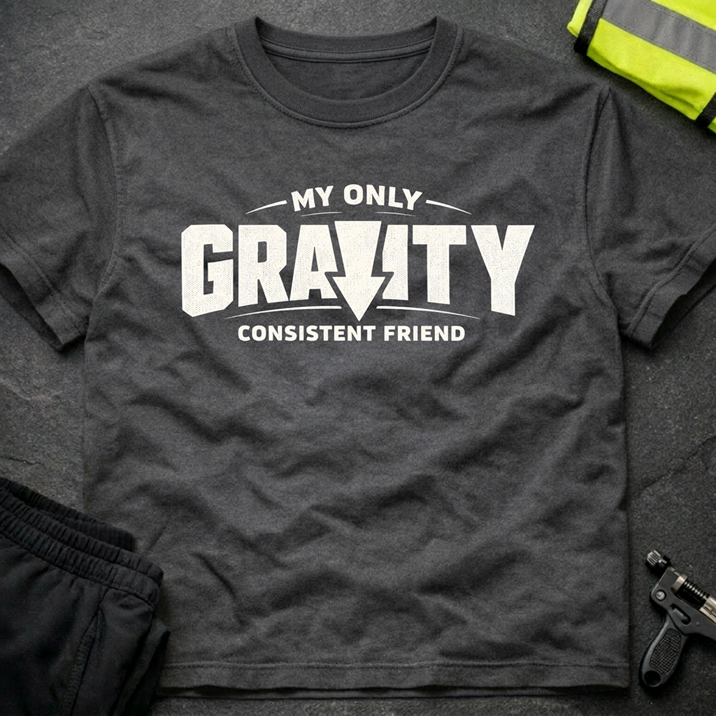 Gravity My only consistent friend T-Shirt