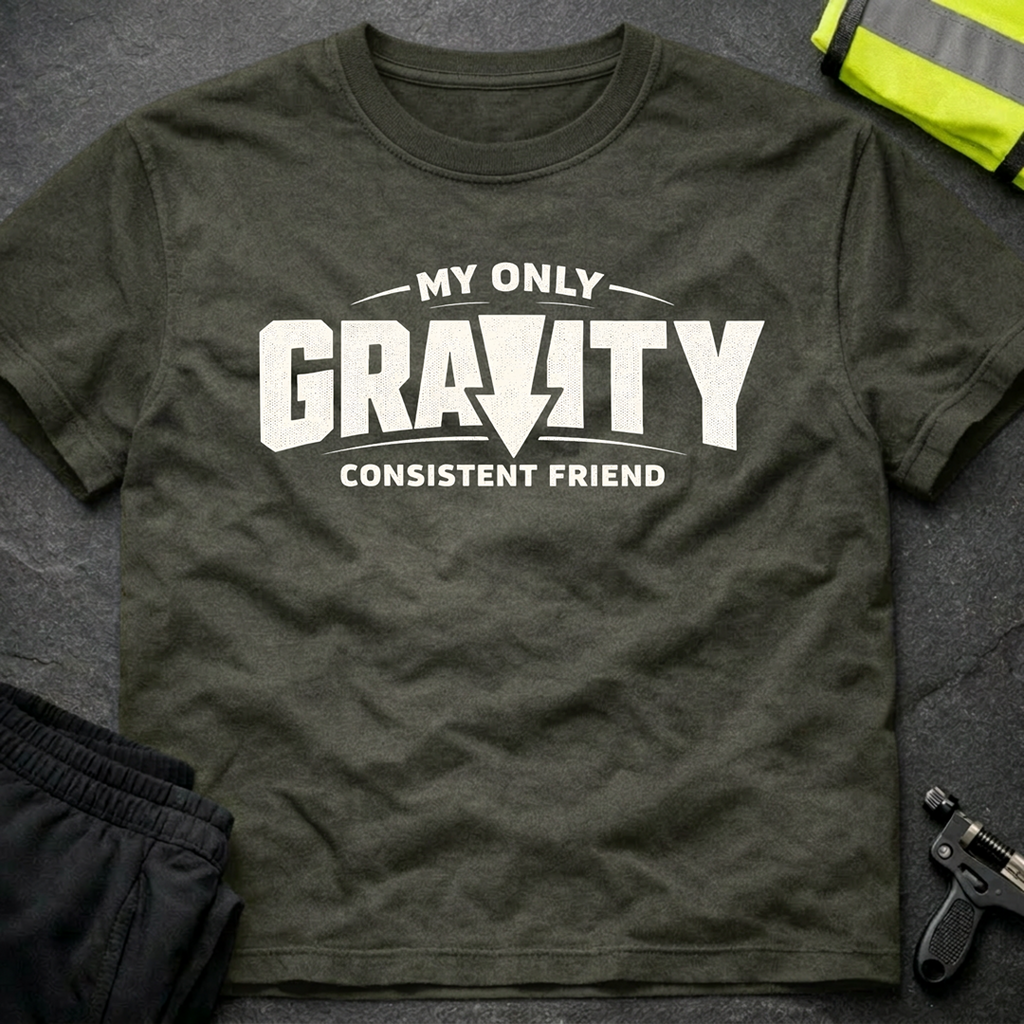 Gravity My only consistent friend T-Shirt