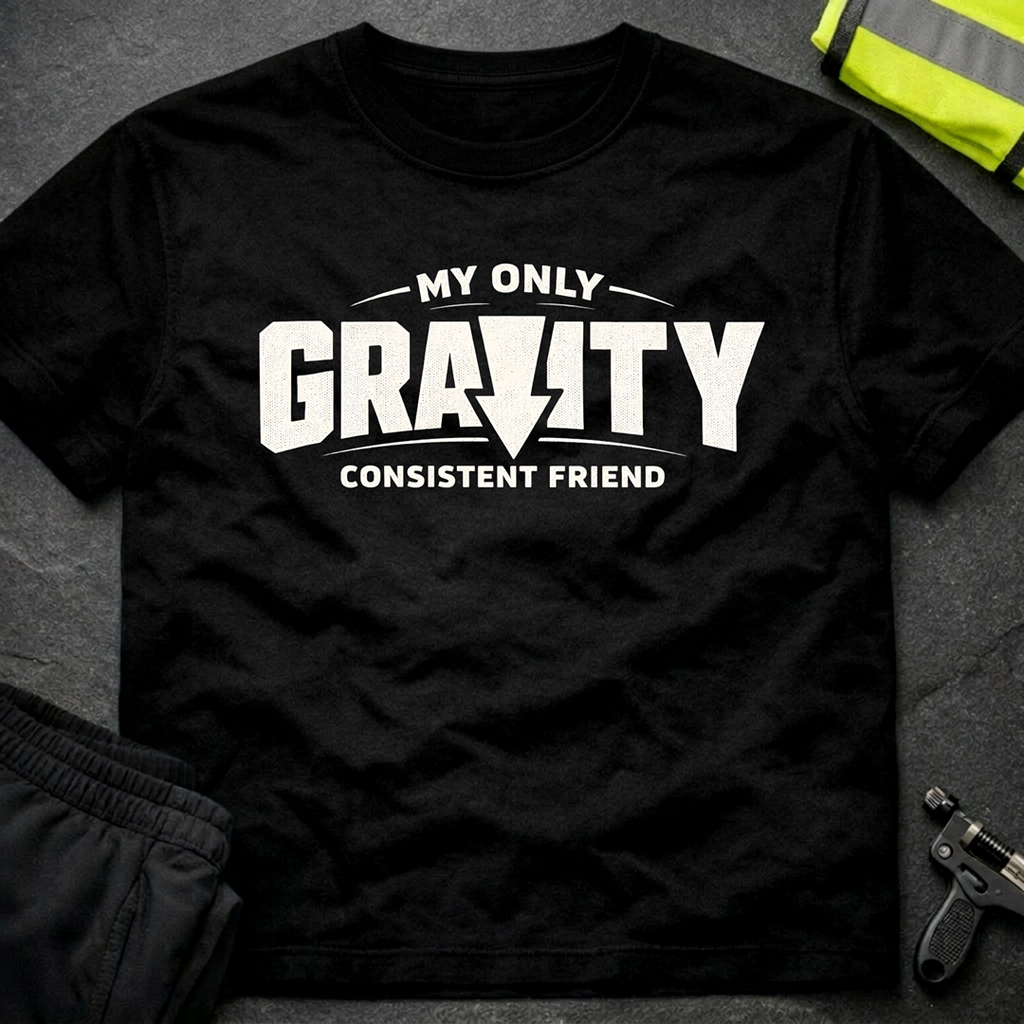 Gravity My only consistent friend T-Shirt