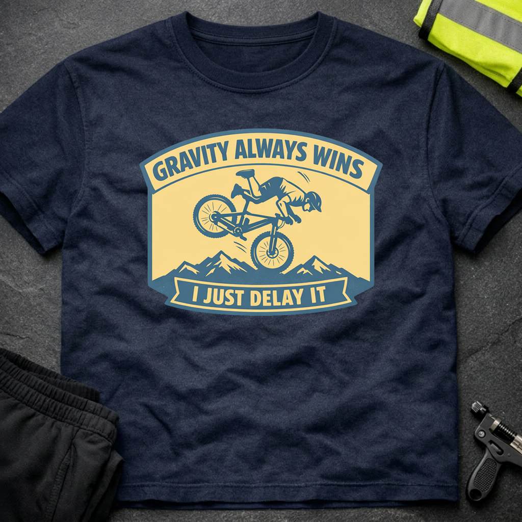 Gravity always wins I just delay it T-Shirt