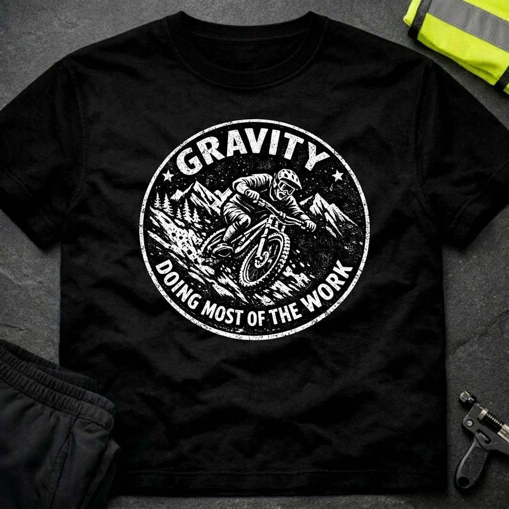 Gravity doing most of the work T-Shirt
