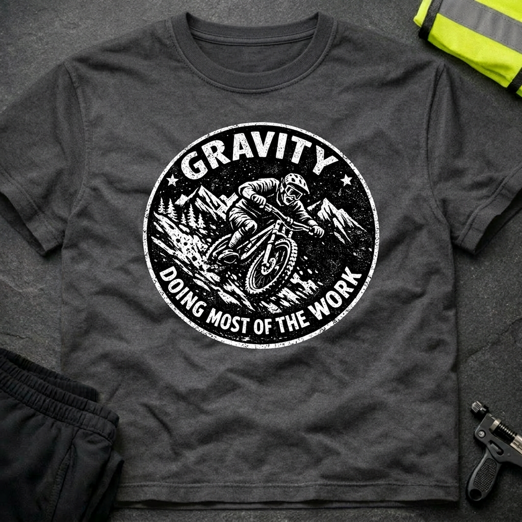 Gravity doing most of the work T-Shirt