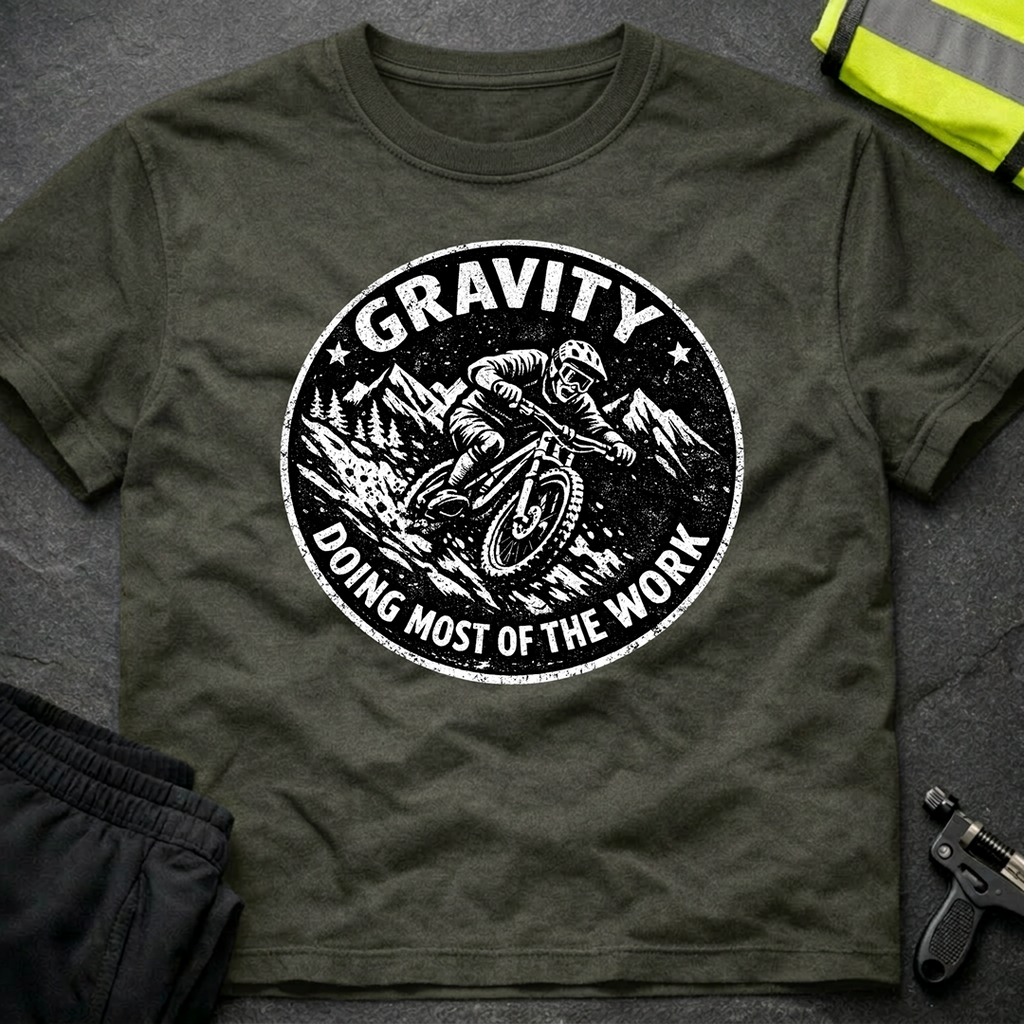 Gravity doing most of the work T-Shirt
