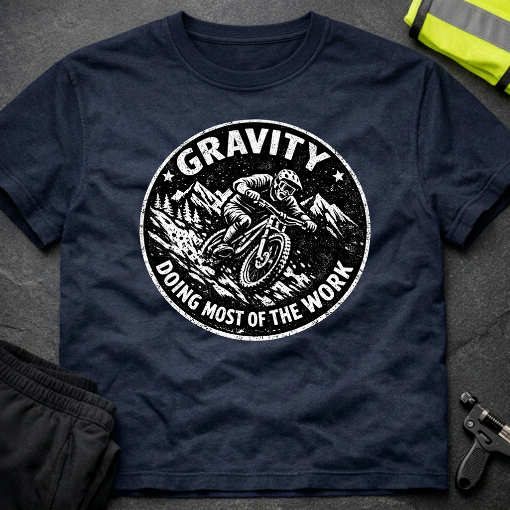 Gravity doing most of the work T-Shirt
