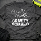 Gravity never sleeps bw Halloween T-Shirt